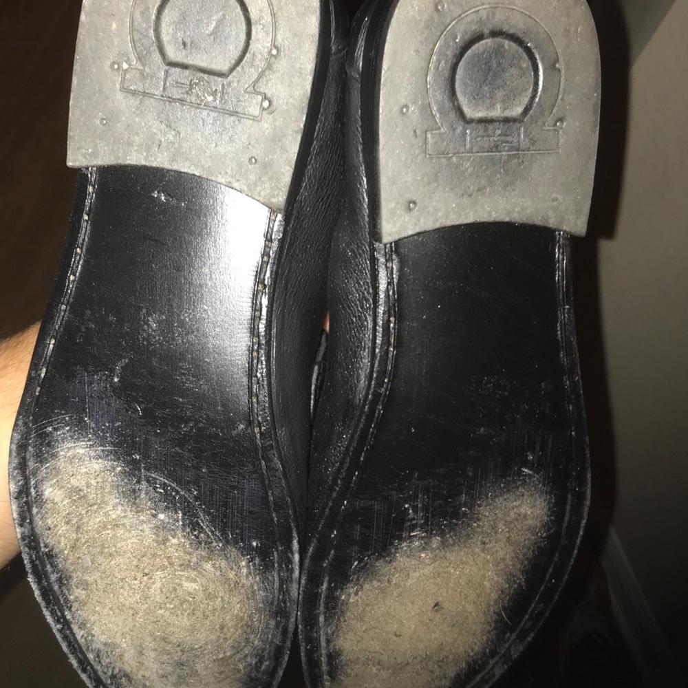 Black Salvatore ferragamo braided loafers - Picture 5 of 5